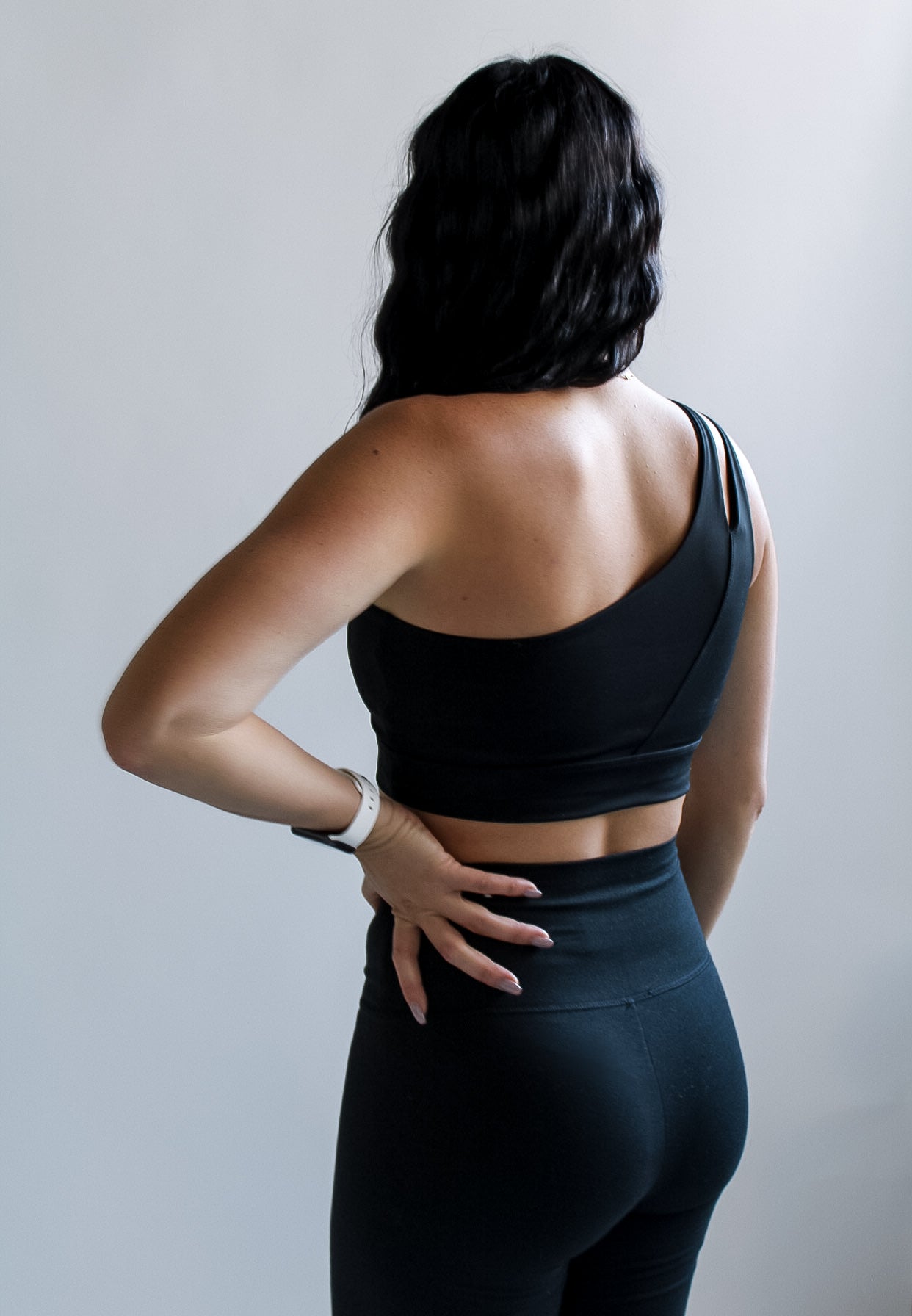 One Shoulder Sports Bra
