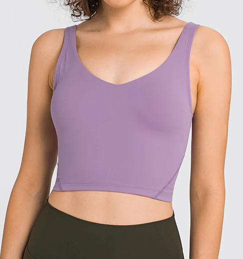 U-Back Buttery Soft Cropped Tank
