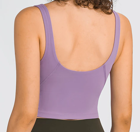U-Back Buttery Soft Cropped Tank
