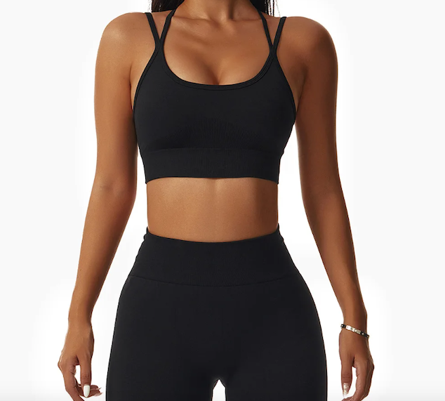 Criss Cross Scrunch Booty Set