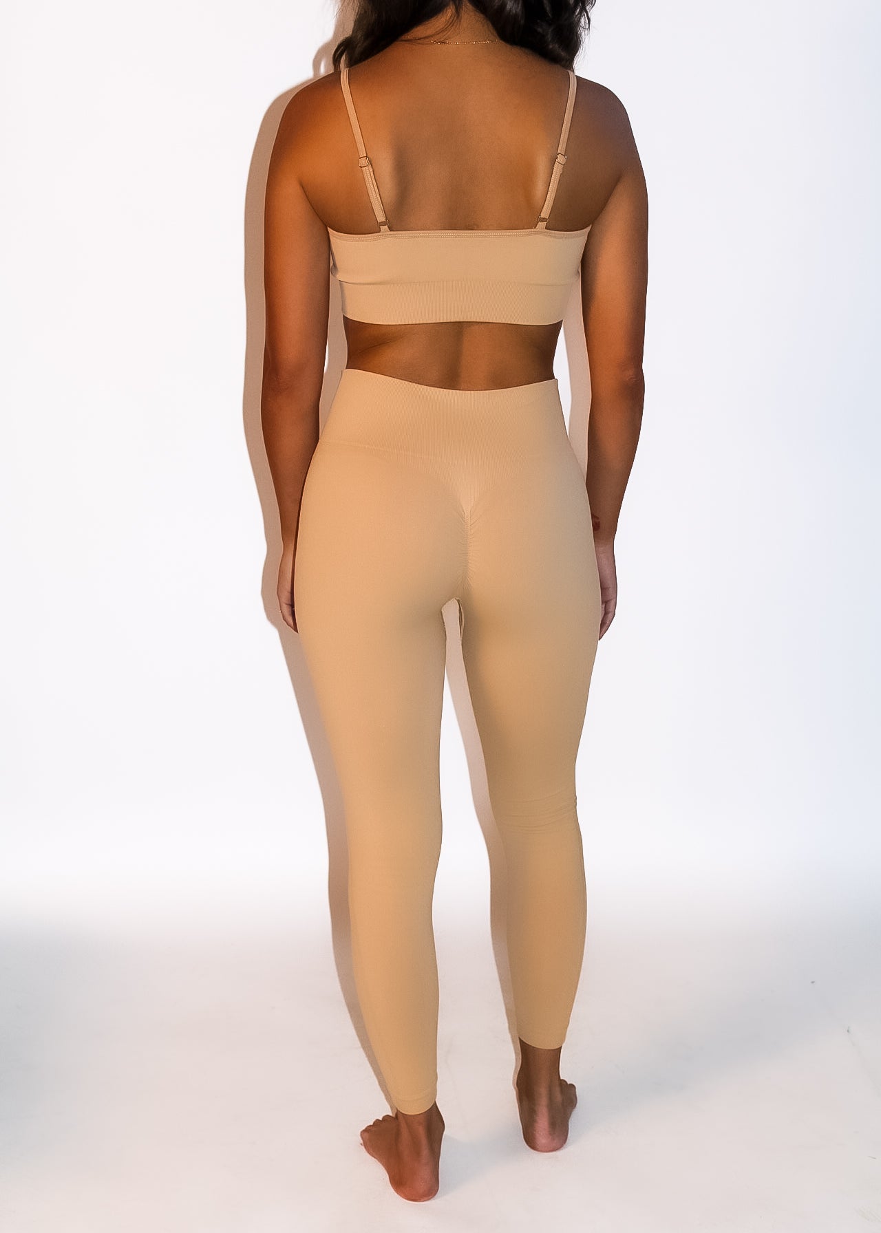 High Waisted Scrunch Booty Set