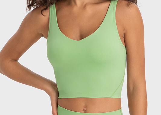 U-Back Buttery Soft Cropped Tank